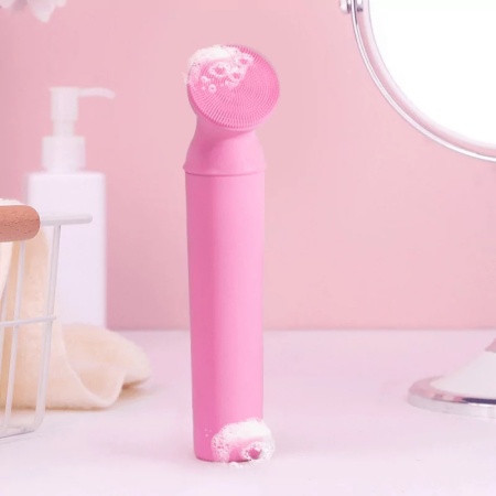 Вибромассажёр для лица Fittop FLF923, розовый